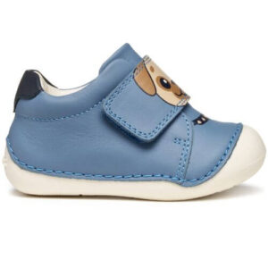 Pantofi copii baieti din piele Geox, Albastru – B3539C_00085_C4218