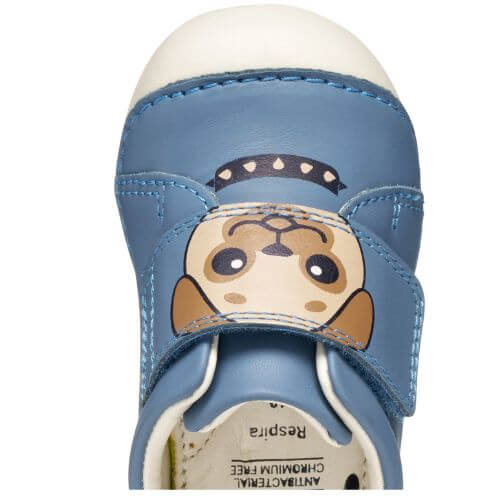 Pantofi copii baieti din piele Geox, Albastru – B3539C_00085_C4218