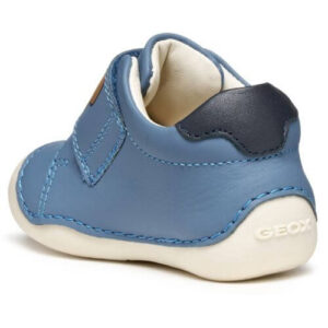 Pantofi copii baieti din piele Geox, Albastru – B3539C_00085_C4218