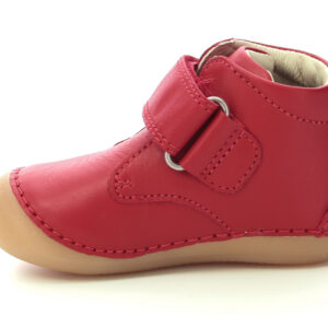 Pantofi copii fete din piele Kickers, Rosu – 584348-10