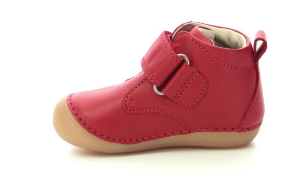 Pantofi copii fete din piele Kickers, Rosu – 584348-10
