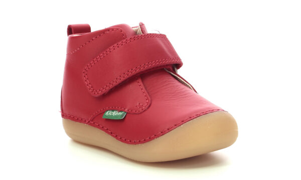 Pantofi copii fete din piele Kickers, Rosu – 584348-10 Pantofi copii fete din piele Kickers, Rosu – 584348-10