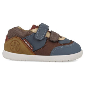 Pantofi copii baieți din piele, Multicolor, Biomecanics – 261151-C556