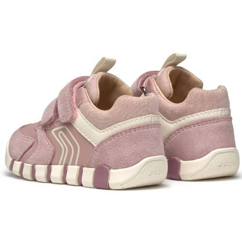 Pantofi copii fete din piele naturala Geox, Roz – B3558C_05422_C8047