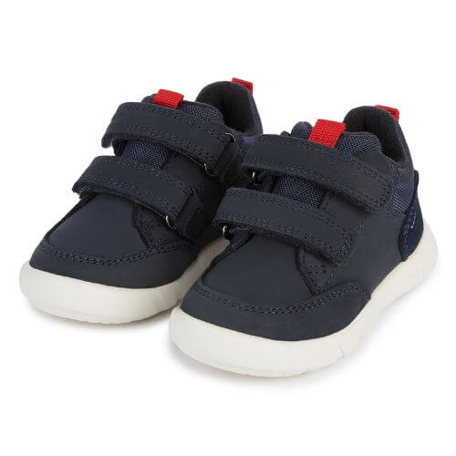 Pantofi copii baieti din piele naturala Geox Impermeabili, Albastru – B365EA_032FU_C0735