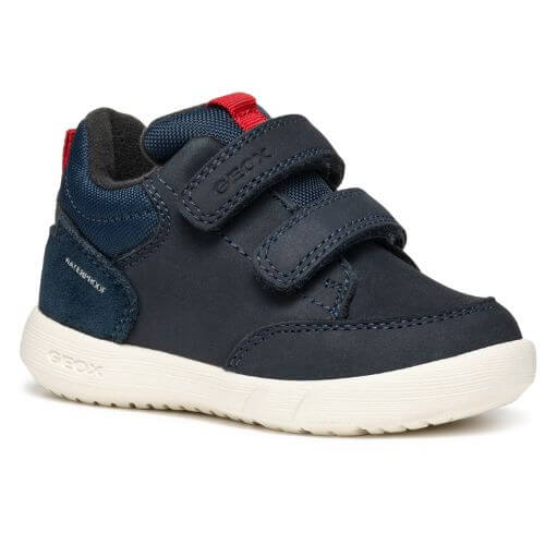 Pantofi copii baieti din piele naturala Geox Impermeabili, Albastru – B365EA_032FU_C0735