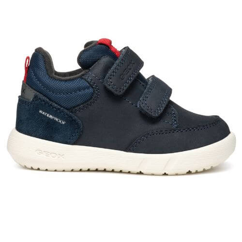 Pantofi copii baieti din piele naturala Geox Impermeabili, Albastru – B365EA_032FU_C0735 Pantofi copii baieti din piele naturala Geox Impermeabili, Albastru – B365EA_032FU_C0735