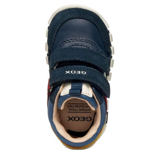 Pantofi copii baieti din piele naturala Geox, Albastru – B3555D_05422_C4244