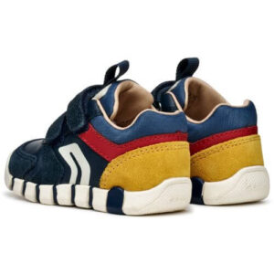 Pantofi copii baieti din piele naturala Geox, Albastru – B3555D_05422_C4244