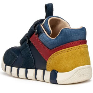 Pantofi copii baieti din piele naturala Geox, Albastru – B3555D_05422_C4244