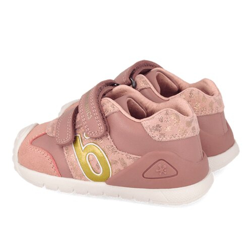 Pantofi copii fete din piele, Roz, Biomecanics – 261108-B159