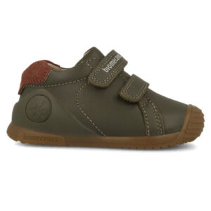 Pantofi copii baieti din piele, Verde, Biomecanics – 261120-B788