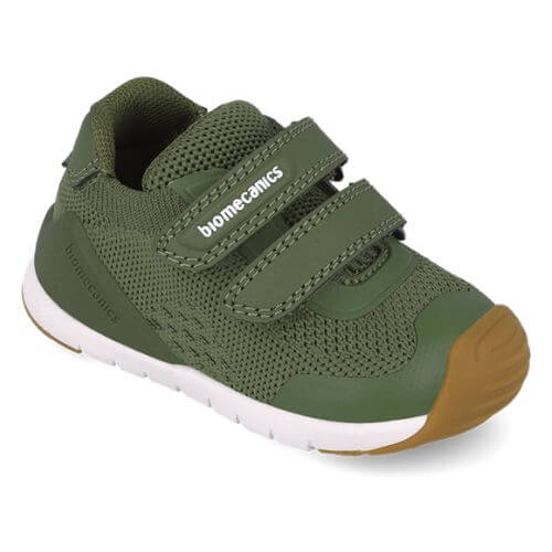 Pantofi copii baieti din textil Biomecanics, Verde – 252130-B801