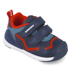 Pantofi copii baieti din textil Biomecanics, Albastru – 252133-A008