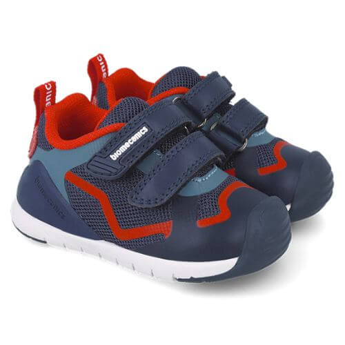 Pantofi copii baieti din textil Biomecanics, Albastru – 252133-A008 Pantofi copii baieti din textil Biomecanics, Albastru – 252133-A008