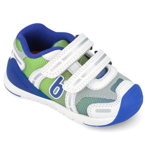 Pantofi copii baieti din textil Biomecanics, Verde – 251138-A825