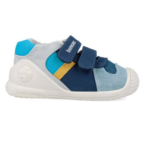 Pantofi copii baieti din textil Biomecanics, Albastru – 262182-A089 Pantofi copii baieti din textil Biomecanics, Albastru – 262182-A089
