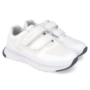 Pantofi copii baieti din textil Biomecanics, – Alb – 262250-C050