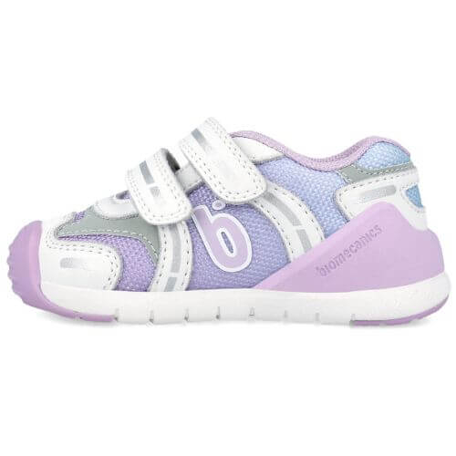 Pantofi copii fete din textil Biomecanics, Mov – 251138-B661