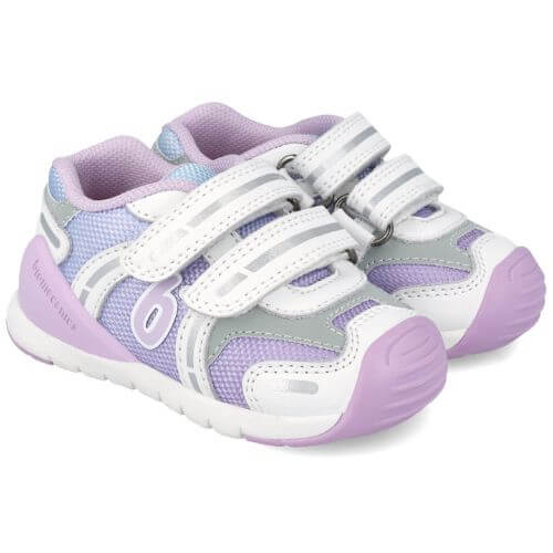 Pantofi copii fete din textil Biomecanics, Mov – 251138-B661 Pantofi copii fete din textil Biomecanics, Mov – 251138-B661