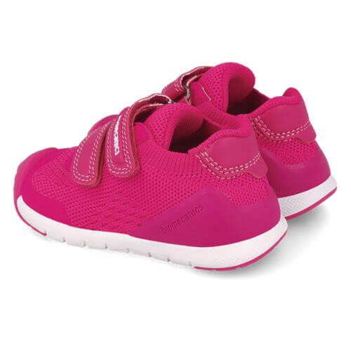 Pantofi copii fete din textil Biomecanics, Fucsia – 252130-C146