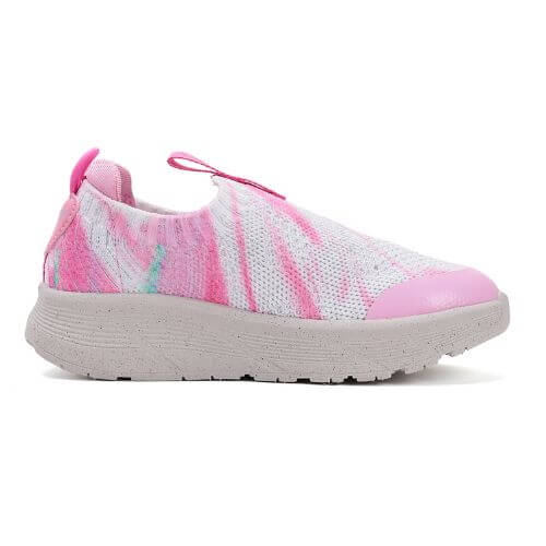 Pantofi copii fete din textil DD Step, Roz – F083-51898