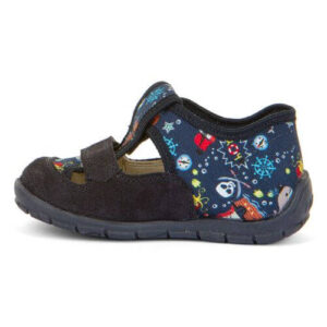 Pantofi copii baieti din textil Froddo, Albastru – G1700412-1