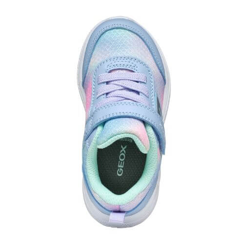 Pantofi copii fete din textil Geox, Albastru – B454TD_01454_C4507