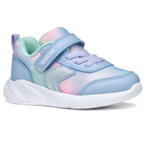 Pantofi copii fete din textil Geox, Albastru – B454TD_01454_C4507