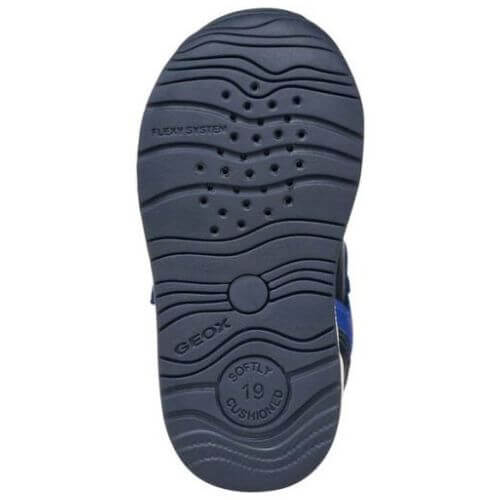 Pantofi copii baieti din textil Geox, Albastru – B560RA-054FU-C0657