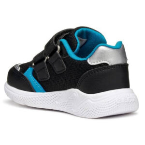 Pantofi copii baieti din textil Geox, Negru – B564UC_0BC14_C9221