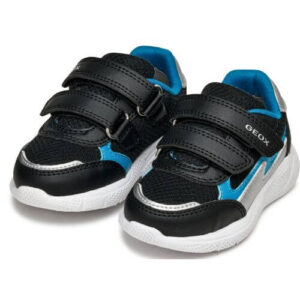 Pantofi copii baieti din textil Geox, Negru – B564UC_0BC14_C9221