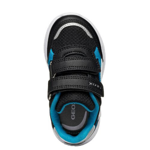 Pantofi copii baieti din textil Geox, Negru – B564UC_0BC14_C9221