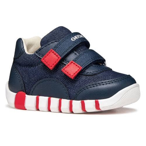 Pantofi copii baieti din textil Geox, Albastru – B3555C-01354-C0735