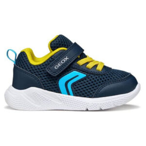 Pantofi copii baieti din textil Geox, Albastru – B454UC-01454-C0657