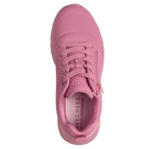 Pantofi copii fete din material sintetic Skechers, Roz – 310387-ROS