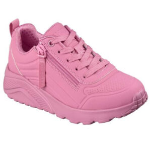 Pantofi copii fete din material sintetic Skechers, Roz – 310387-ROS