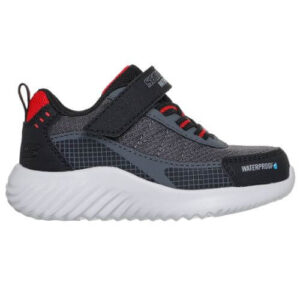 Pantofi copii baieti impermeabili din textil Skechers, Gri – 406338