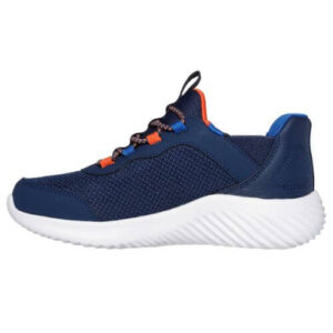 Pantofi copii baieti din textil Slip-In Skechers, Albastru – 403822