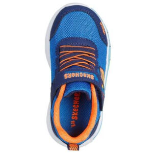 Pantofi copii baieti din textil Skechers, Albastru – 407312-BLNV