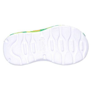Pantofi copii baieti din textil Skechers, Gri – 407312-CCLM
