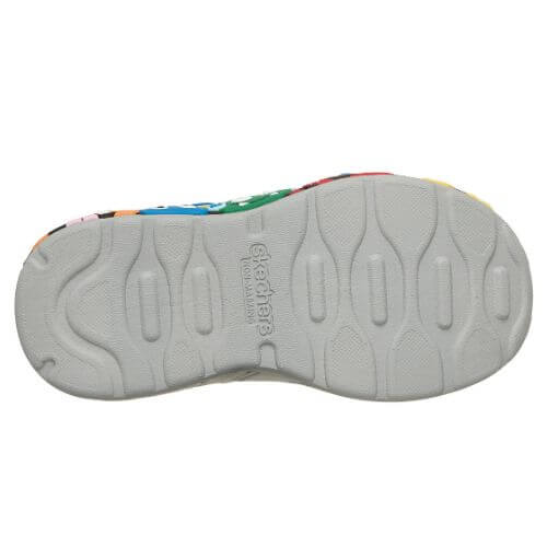 Pantofi copii baieti din textil Skechers, Albastru – 407312-NVMT