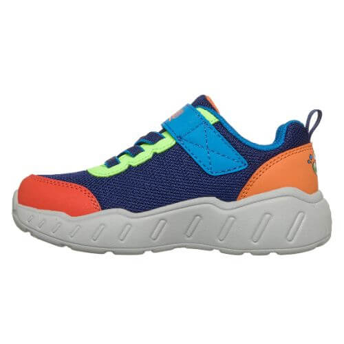 Pantofi copii baieti din textil Skechers, Albastru – 407312-NVMT
