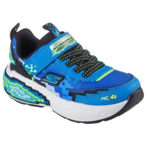 Pantofi copii baieti din textil Skechers Mega-Craft 4K, Albastru – 402160-BLLM