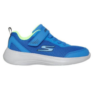 Pantofi copii baieti din textil Skechers, Albastru – 403615