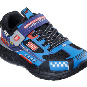 Pantofi copii baieti din textil Skechers, Albastru – 402303-BLRD