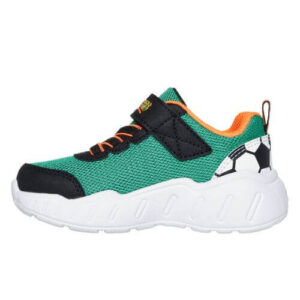 Pantofi copii baieti din textil Skechers, Verde – 407312-GRMT