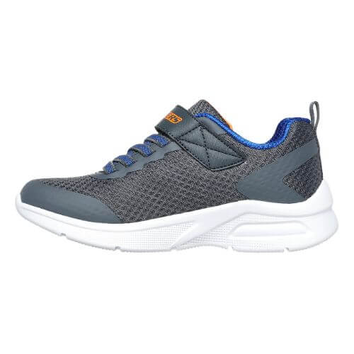 Pantofi copii baieti din textil Skechers, Gri – 403818