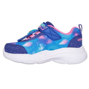 Pantofi copii fete din textil Skechers, Mov – 302214