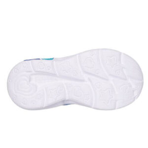 Pantofi copii fete din textil Skechers, Mov – 302214